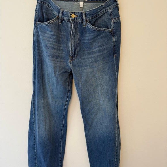 Frame Denim Wide Leg Jeans in Light Blue - Picture 2 of 7